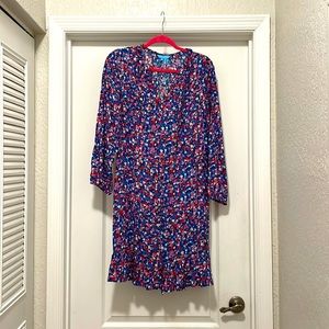 Draper James Ditsy Floral Lucinda popover dress Size M